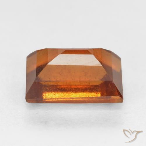 Grenat Hessonite Ambre orange naturelle Baquette, 1.47 ct, VS-SI