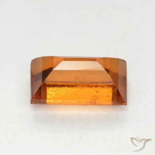 Grenat Hessonite Orange moyen-foncé naturelle Baquette, 0.95 ct, VS-SI