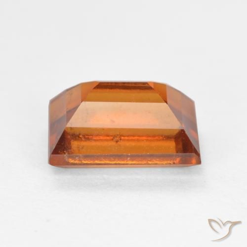 Grenat Hessonite Orange moyen naturelle Baquette, 1.57 ct, VS-SI