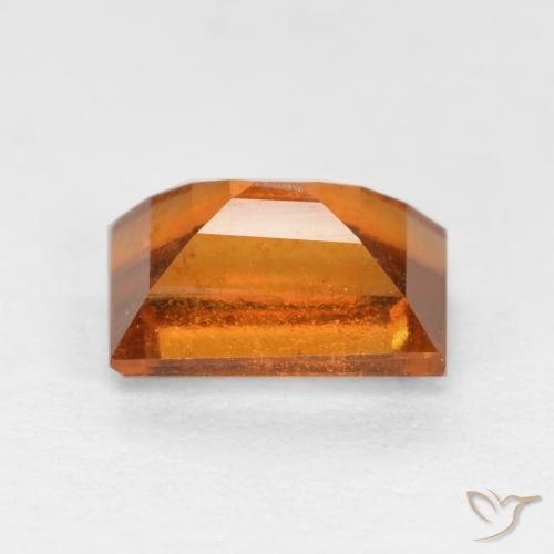 Grenat Hessonite Orange moyen naturelle Baquette, 1.21 ct, VS-SI