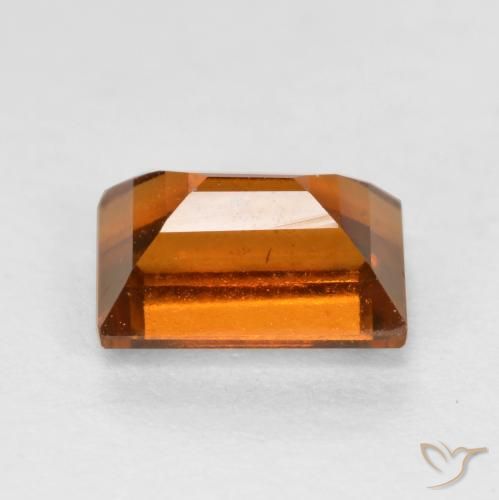 Grenat Hessonite Orange moyen naturelle Baquette, 1.40 ct, VS-SI