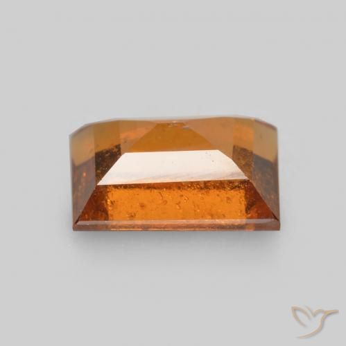 Grenat Hessonite Orange moyen-foncé naturelle Baquette, 1.26 ct, SI