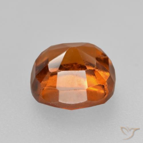 Grenat Hessonite Orange moyen naturelle Coussin, 2.13 ct, VS-SI