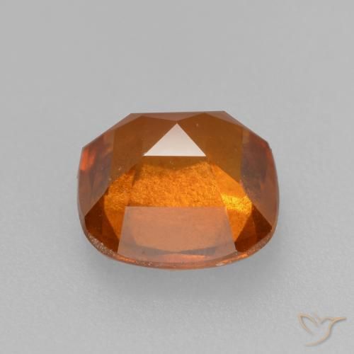 Grenat Hessonite Orange moyen naturelle Coussin, 1.81 ct, VS-SI