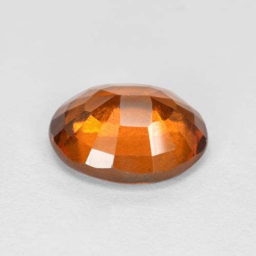 Grenat Hessonite Orange moyen-foncé naturelle Coupe ovale, 2.20 ct, VS-SI