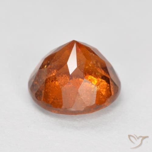 Grenat Hessonite Orange moyen naturelle Tour, 1.71 ct, SI