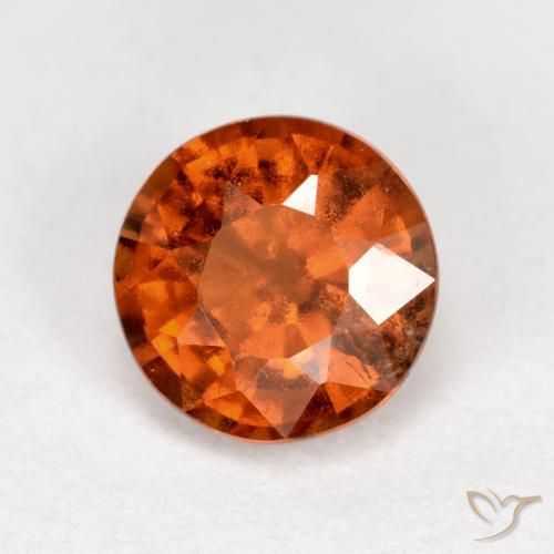 Grenat Hessonite Orange moyen naturelle Tour, 1.37 ct, VS-SI