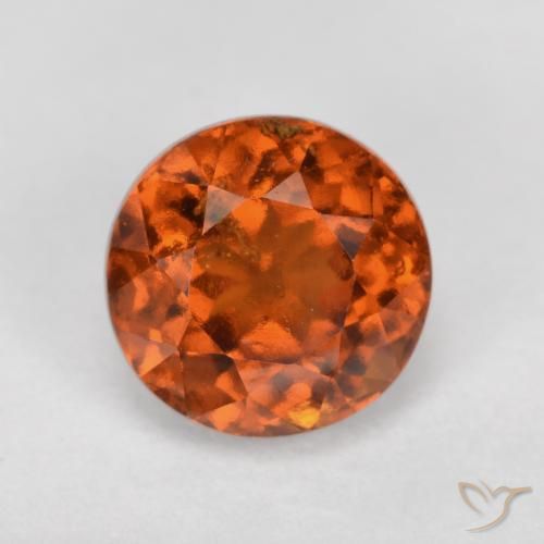 Grenat Hessonite Orange foncé naturelle Tour, 1.76 ct, VS-SI