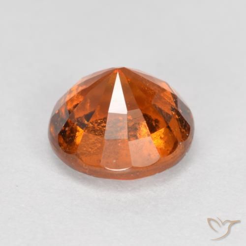 Grenat Hessonite Orange foncé naturelle Tour, 1.57 ct, SI