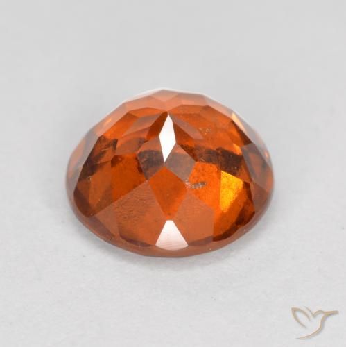 Grenat Hessonite Orange moyen naturelle Tour, 1.55 ct, VS-SI