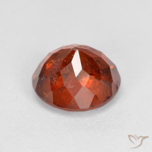 Grenat Hessonite Orange rougeâtre naturelle Tour, 1.41 ct, SI