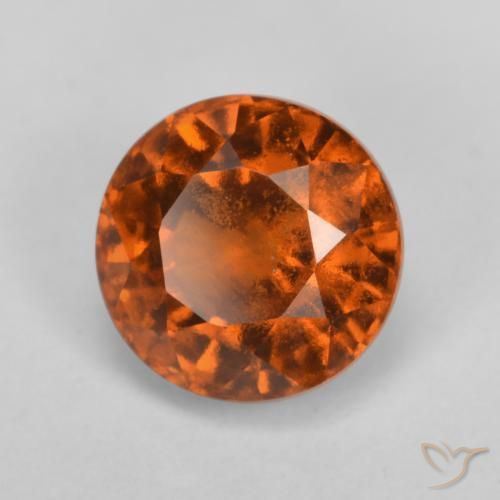 Grenat Hessonite Orange foncé naturelle Tour, 1.87 ct, VS-SI