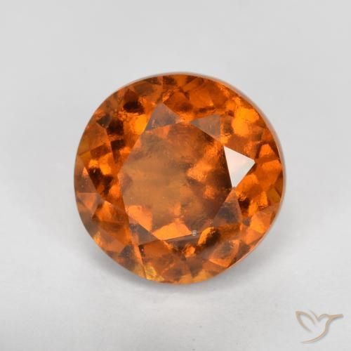 Grenat Hessonite Orange moyen-foncé naturelle Tour, 1.70 ct, VS