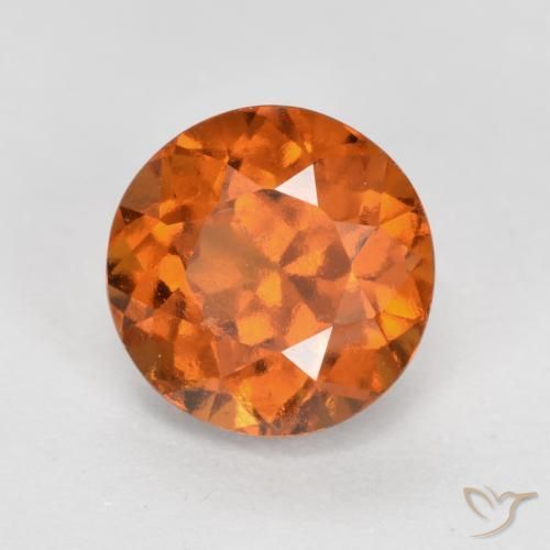 Grenat Hessonite Orange moyen naturelle Tour, 1.59 ct, VS