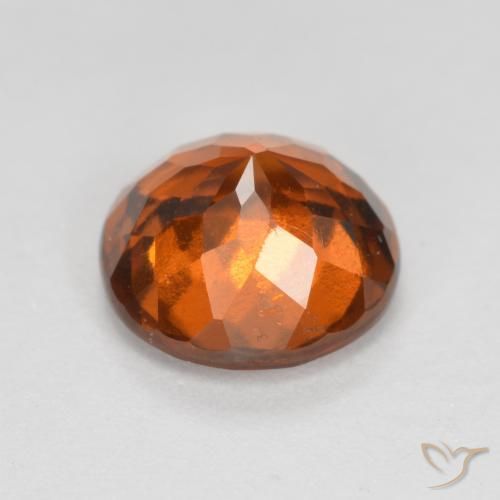 Grenat Hessonite Orange foncé naturelle Tour, 1.46 ct, VS