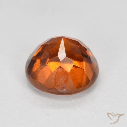 Grenat Hessonite Ambre orange naturelle Tour, 1.52 ct, VS