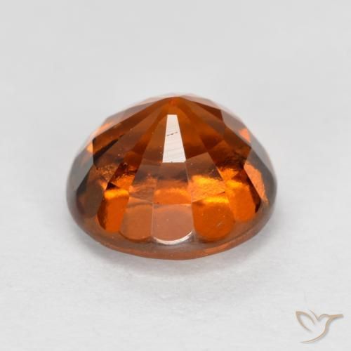 Grenat Hessonite Orange rougeâtre naturelle Tour, 1.72 ct, VVS-VS
