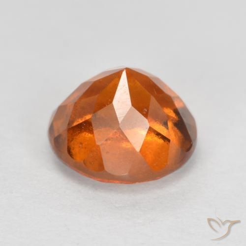 Grenat Hessonite Orange foncé naturelle Tour, 1.69 ct, SI