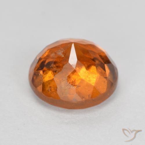 Grenat Hessonite Orange moyen naturelle Tour, 1.79 ct, SI