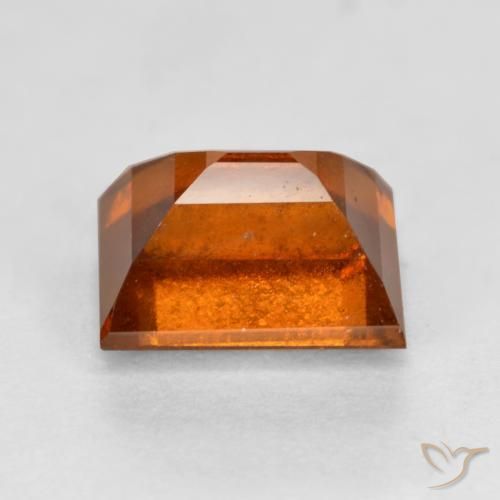 Grenat Hessonite Ambre orange naturelle Baquette, 2.01 ct, VS-SI