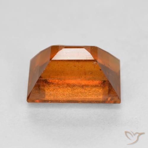 Grenat Hessonite Orange moyen naturelle Baquette, 2.10 ct, VS-SI