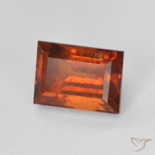 Grenat Hessonite Medium Dark-Orange naturelle Baquette, 2.13 ct, VS-SI