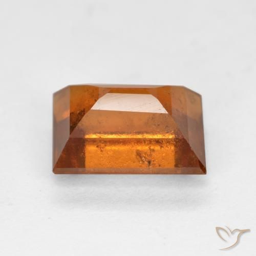 Grenat Hessonite Orange foncé naturelle Baquette, 2.44 ct, VS-SI
