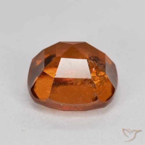 Grenat Hessonite Orange moyen naturelle Coussin, 2.14 ct, SI