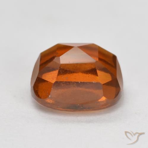 Grenat Hessonite Ambre orange naturelle Coussin, 2.32 ct, VS-SI