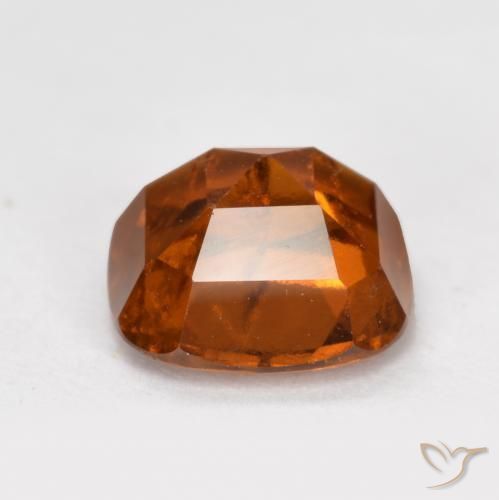 Grenat Hessonite Orange foncé naturelle Coussin, 1.80 ct, SI