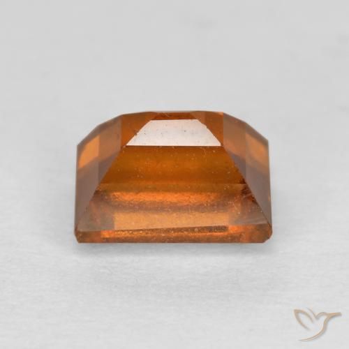 Grenat Hessonite Orange moyen naturelle Baquette, 1.01 ct, VS