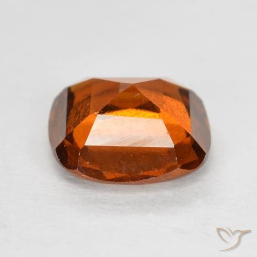 Grenat Hessonite Orange moyen naturelle Coussin, 1.67 ct, VS