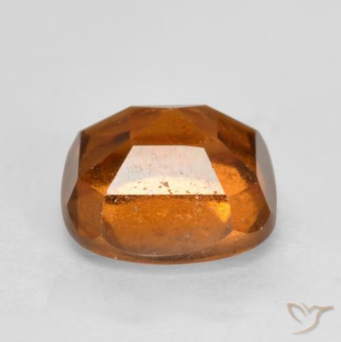 Grenat Hessonite Orange foncé naturelle Coussin, 2.10 ct, VS-SI