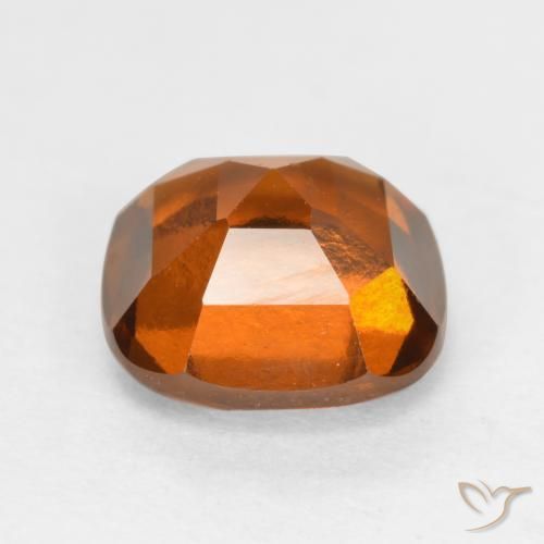 Grenat Hessonite Ambre orange naturelle Coussin, 1.98 ct, VS