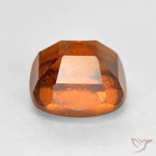 Grenat Hessonite Orange moyen naturelle Coussin, 2.27 ct, VS-SI