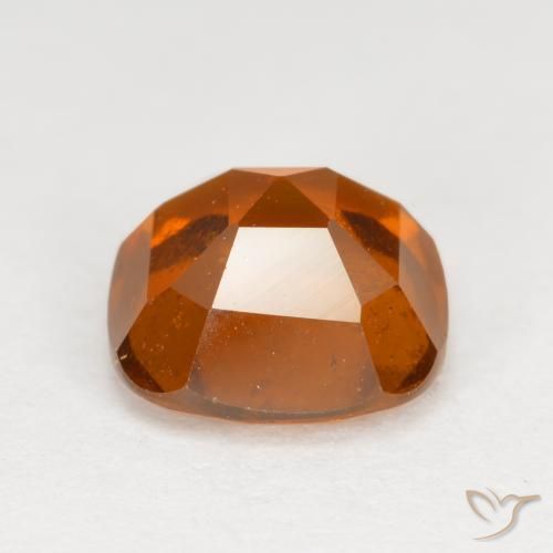 Grenat Hessonite Orange rougeâtre naturelle Coussin, 2.07 ct, VS
