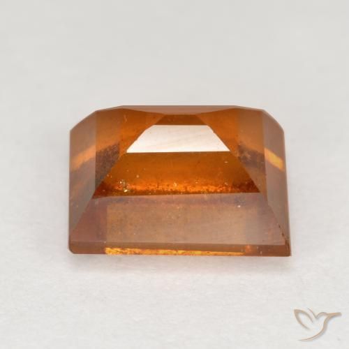 Grenat Hessonite Orange moyen naturelle Baquette, 2.15 ct, VS-SI