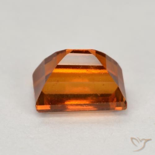 Grenat Hessonite Orange moyen-foncé naturelle Baquette, 1.14 ct, VS