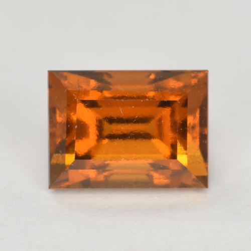 Grenat Hessonite Orange moyen-foncé naturelle Baquette, 1.20 ct, VS