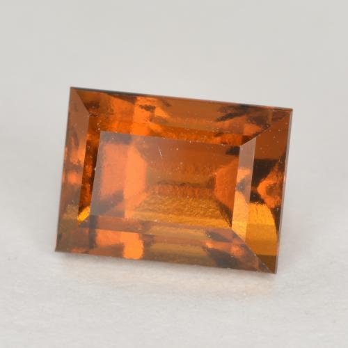 Grenat Hessonite Orange moyen-foncé naturelle Baquette, 1.20 ct, VS