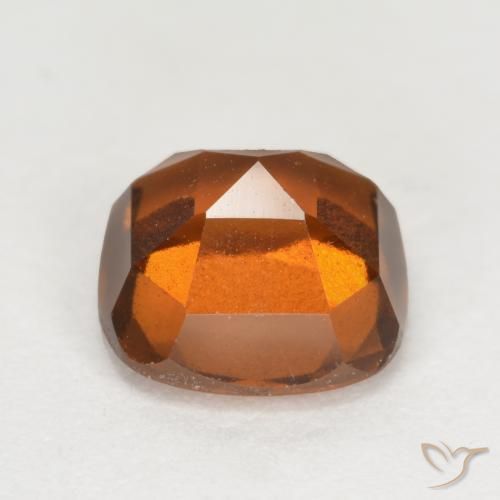 Grenat Hessonite Orange moyen-foncé naturelle Coussin, 2.31 ct, VS