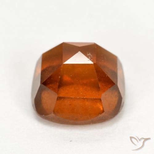Grenat Hessonite Orange moyen-foncé naturelle Coussin, 2.60 ct, SI
