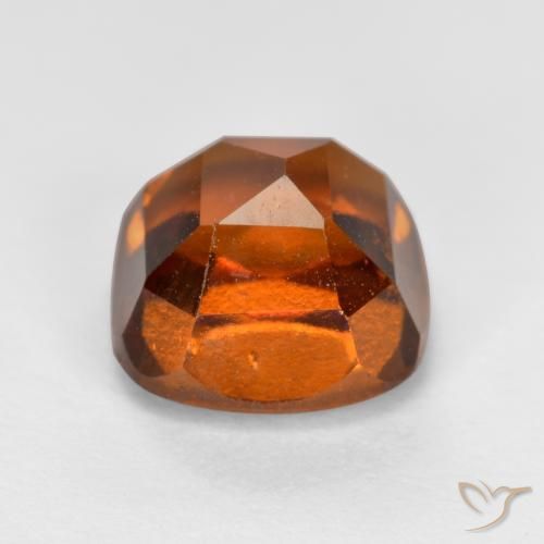 Grenat Hessonite Orange moyen-foncé naturelle Coussin, 2.46 ct, VS-SI