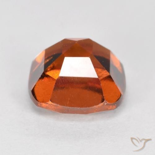 Grenat Hessonite Orange moyen naturelle Coussin, 2.24 ct, VS