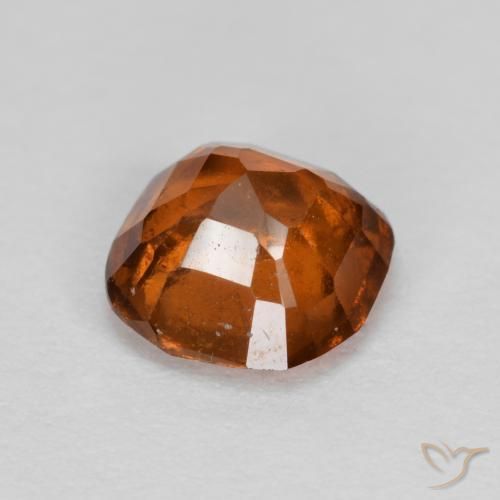 Grenat Hessonite Orange feu naturelle Coussin, 1.20 ct, VS-SI