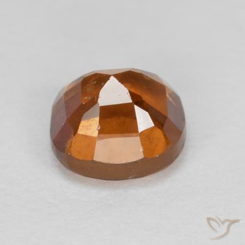 Grenat Hessonite Orange foncé naturelle Coussin, 1.50 ct, VS-SI