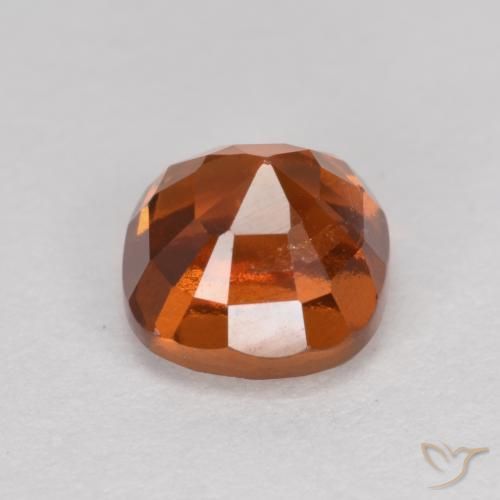 Grenat Hessonite Orange moyen naturelle Coussin, 1.63 ct, VS-SI