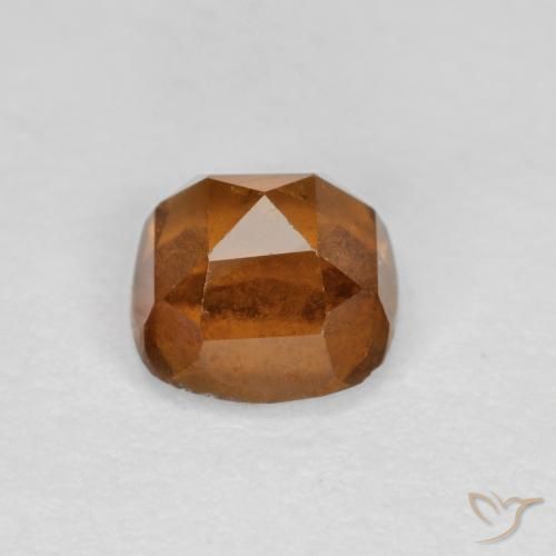 Grenat Hessonite Orange moyen naturelle Coussin, 0.96 ct, SI
