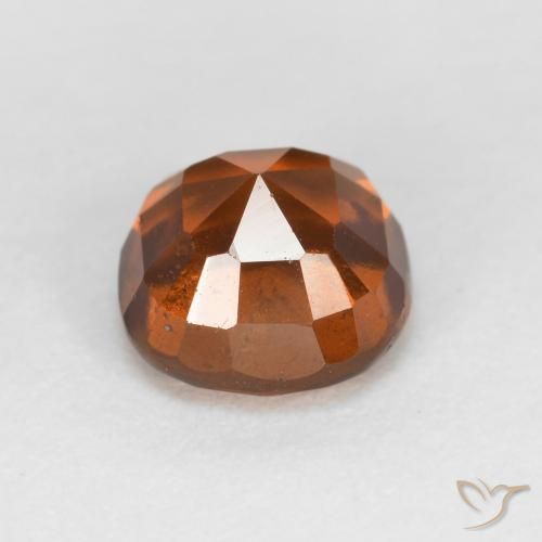 Grenat Hessonite Orange feu naturelle Coussin, 1.56 ct, VS-SI
