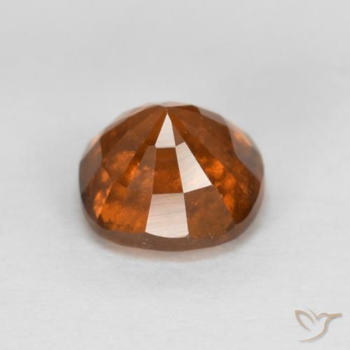 Grenat Hessonite Orange moyen naturelle Coussin, 1.32 ct, VS-SI